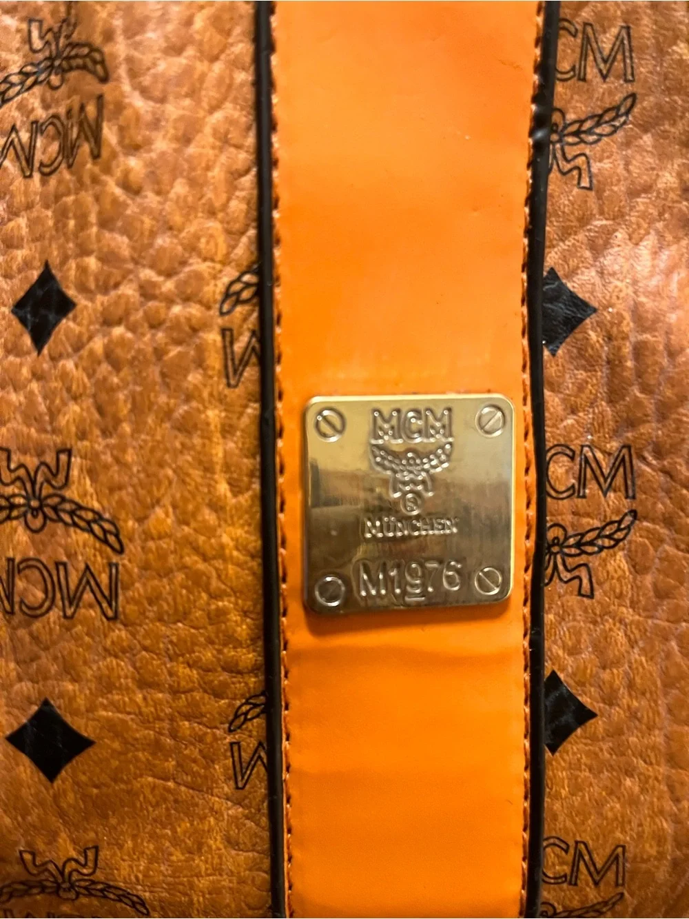 Cognac Visetos Canvas Tote Bag & 🔥smaller bag